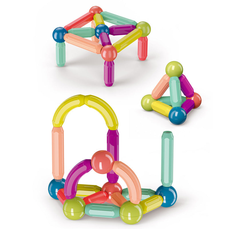 Montessori Magnetic Building Blocks