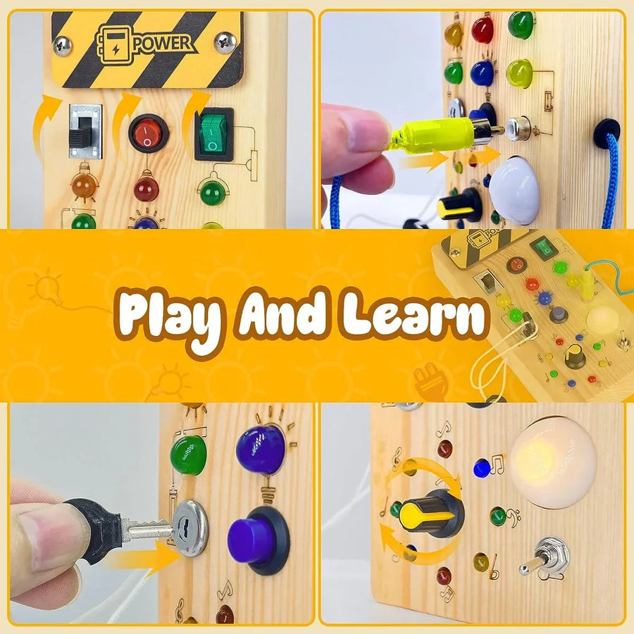 Montessori Switch Board Sensory Toy