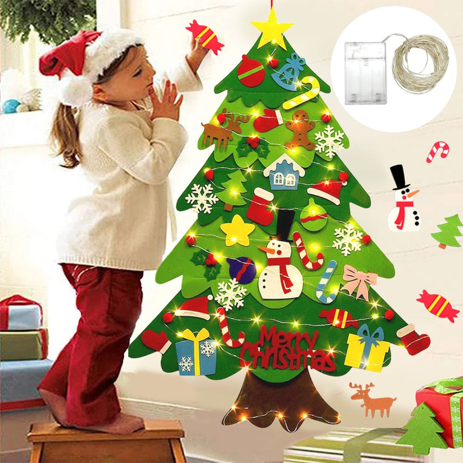 Montessori DIY Felt Christmas Tree