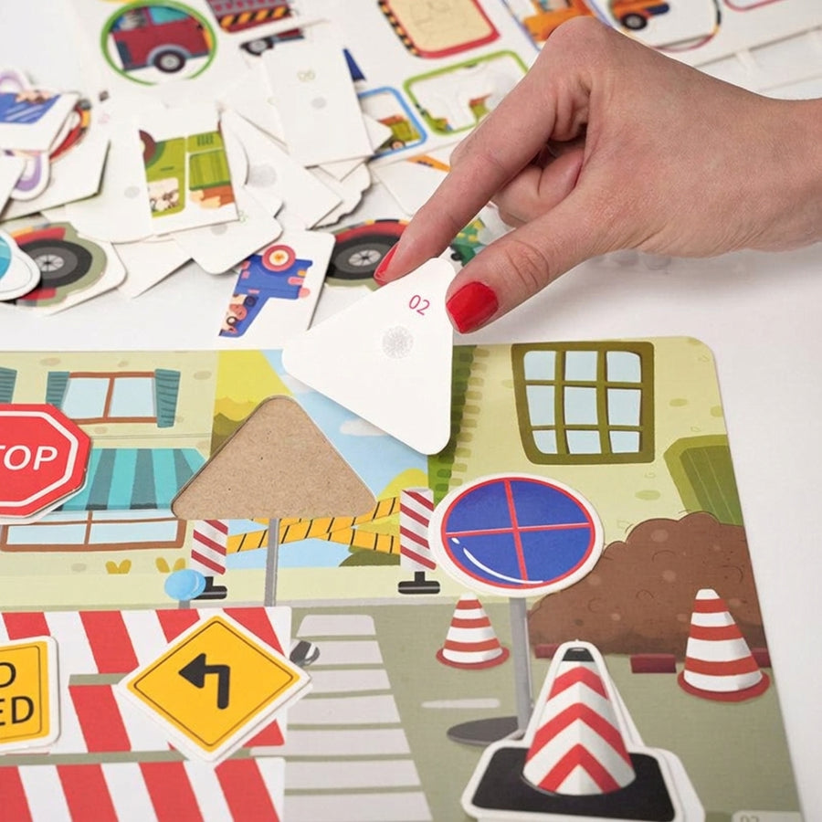 Montessori Sticker Busy Book