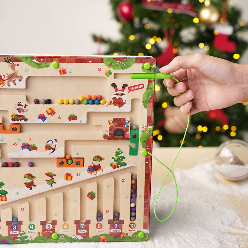 Montessori Christmas Maze