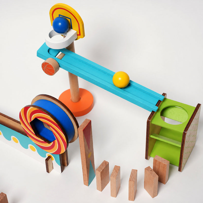 Montessori Domino Run