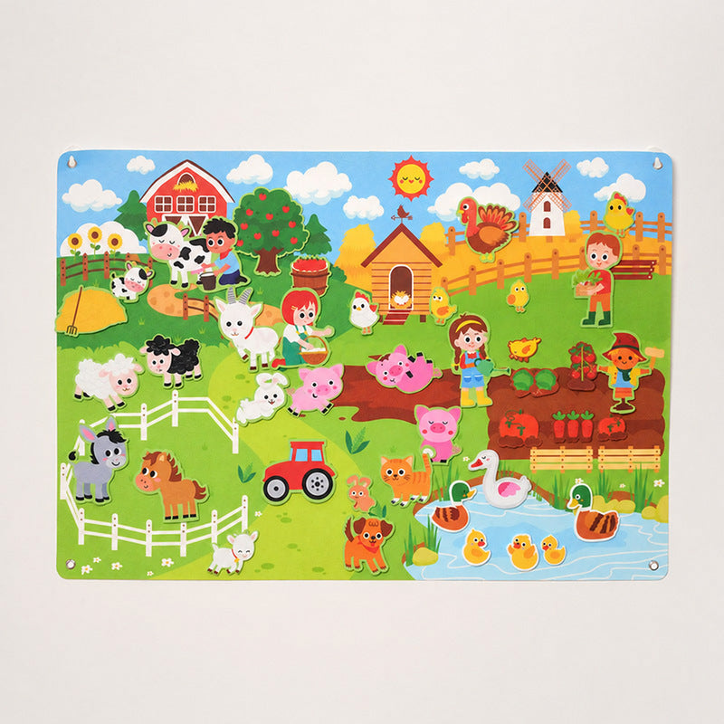 Montessori Learning Felt Board