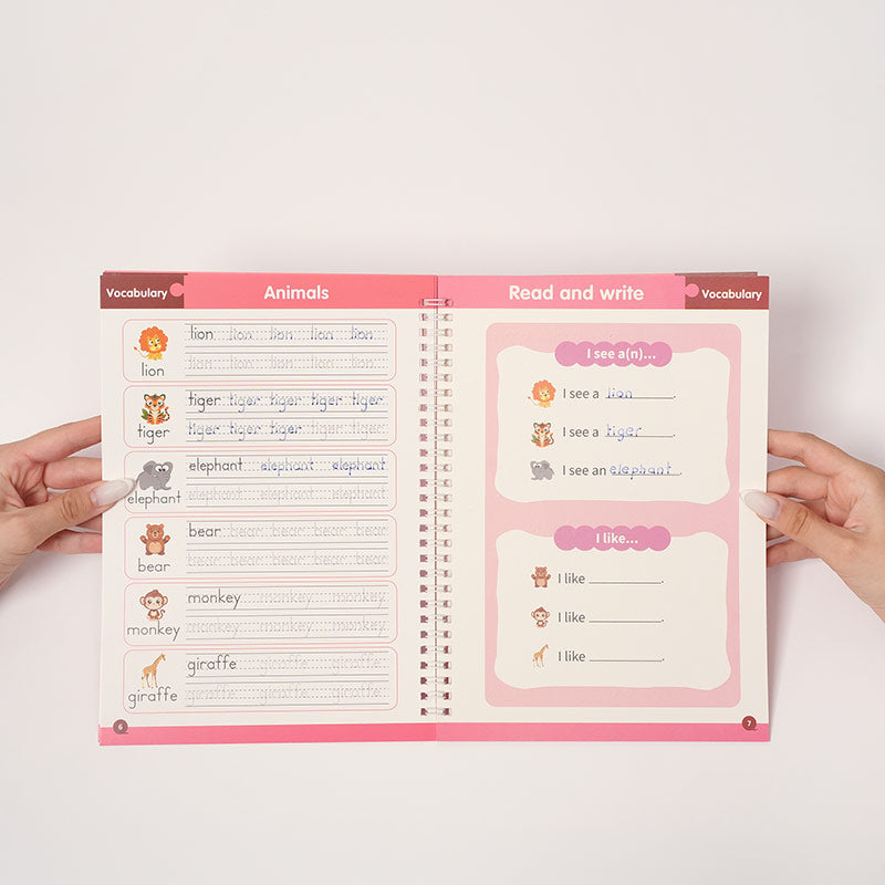Montessori Reusable Guided Workbooks (6 Pack)