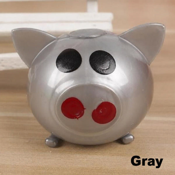 Jelly Pig Stress Toy - Squishy Bounce-Back Fidget - view 5