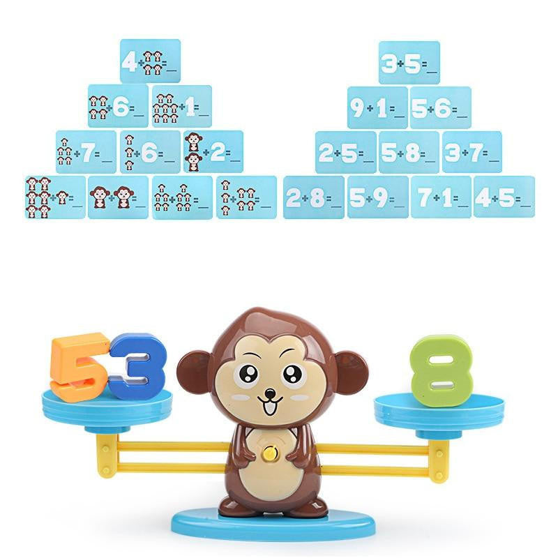 Math Balance Toy with Monkey Scale and Counting Game - view 4