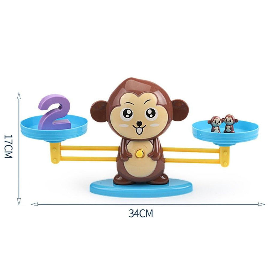 Math Balance Toy with Monkey Scale and Counting Game - view 3