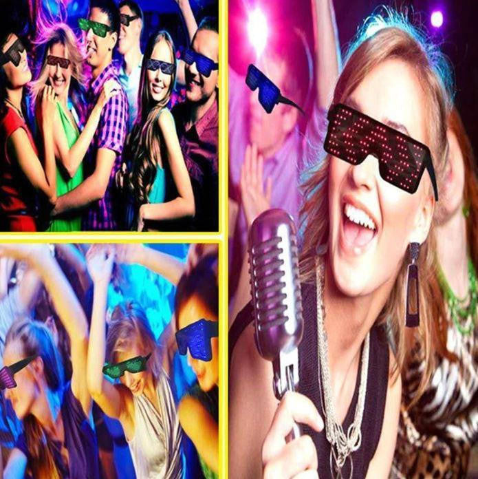 LED Party Glasses with Customizable Light Patterns - view 5