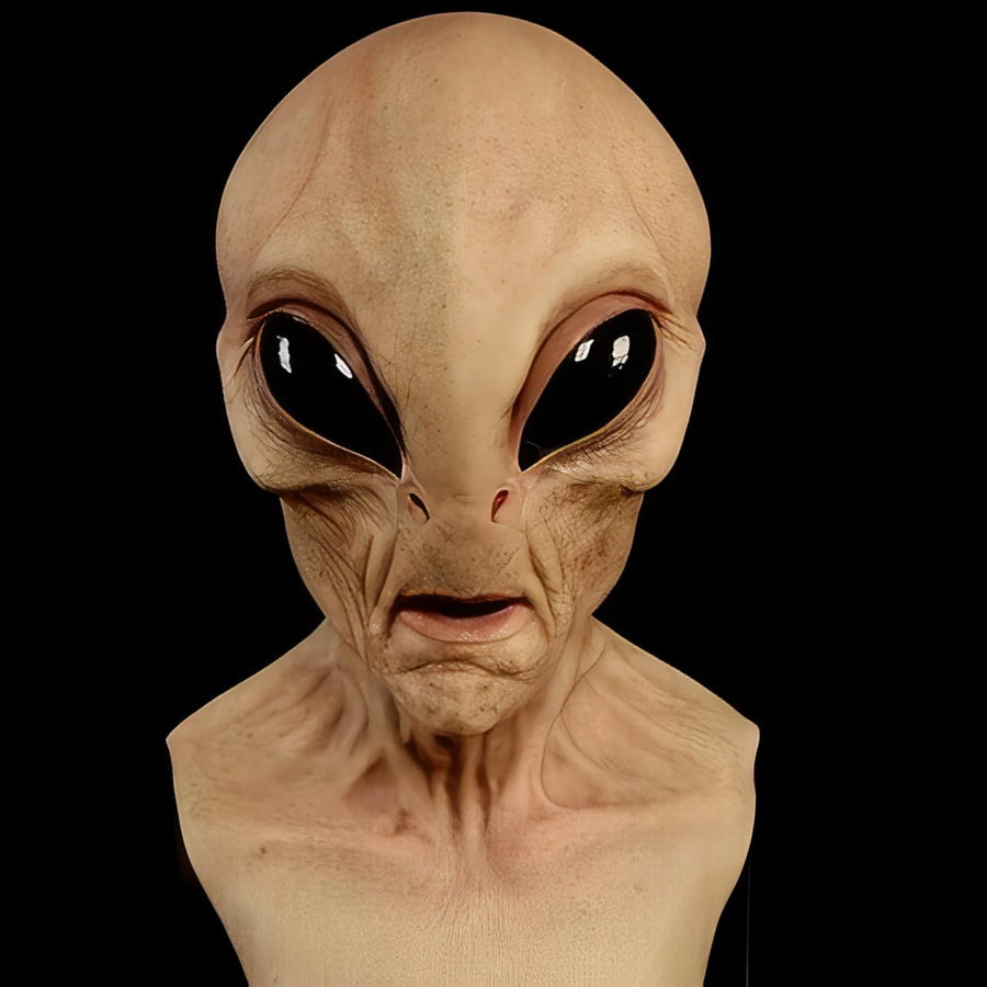 Alien Mask Realistic Full Head Silicone Costume - view 2