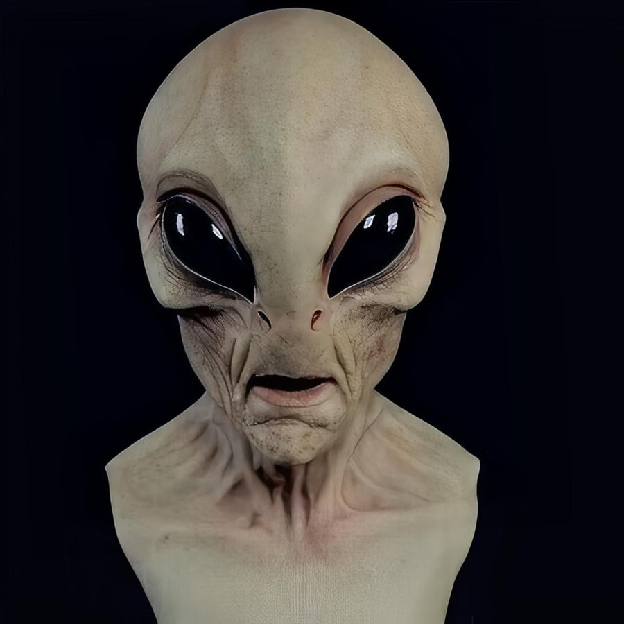 Alien Mask Realistic Full Head Silicone Costume - view 3