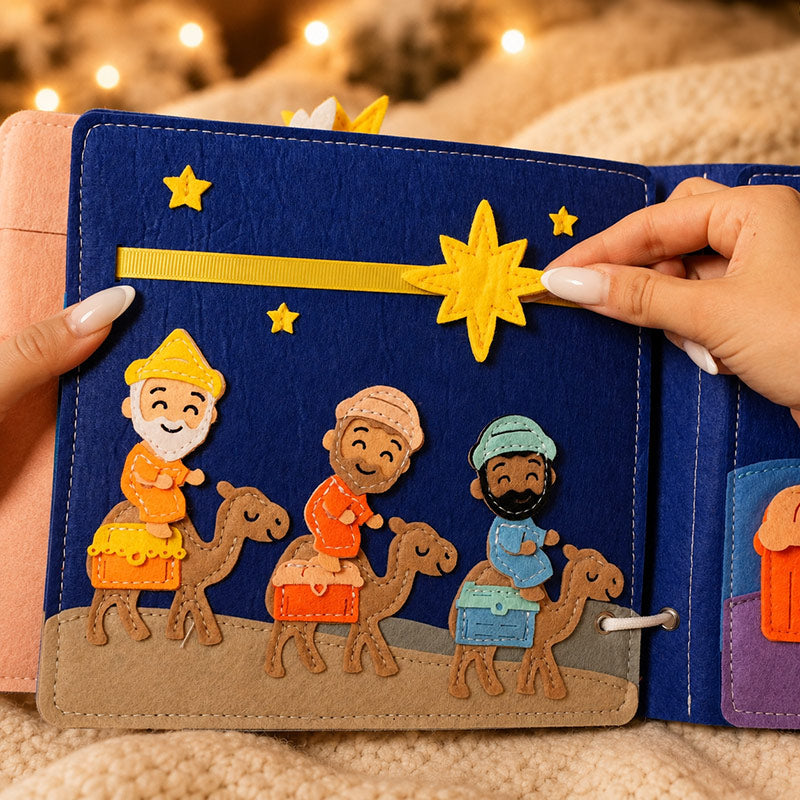 Montessori Nativity Scene Soft Book