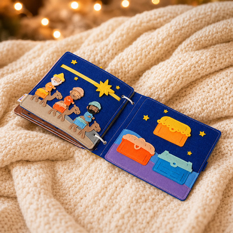 Montessori Nativity Scene Soft Book