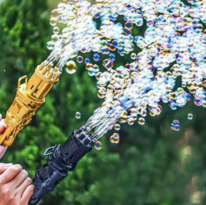 Bubble Gun Machine with 8 Multi-Barrel System - view 5