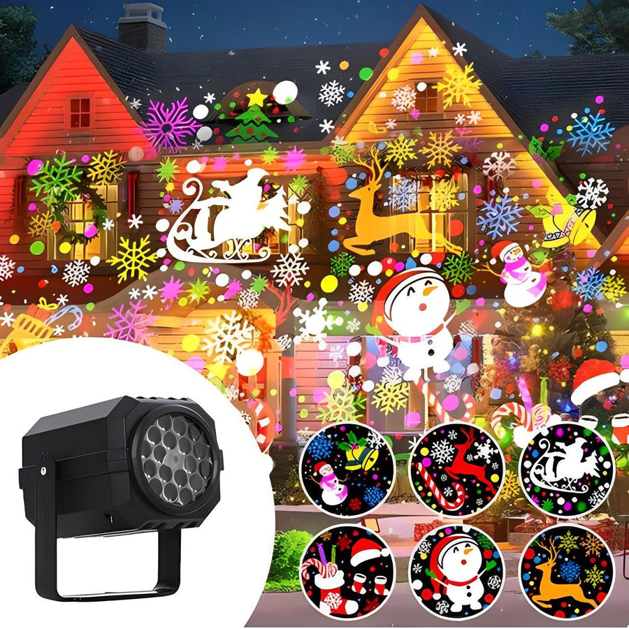 Christmas Light Projector with 16 Festive Patterns - view 2