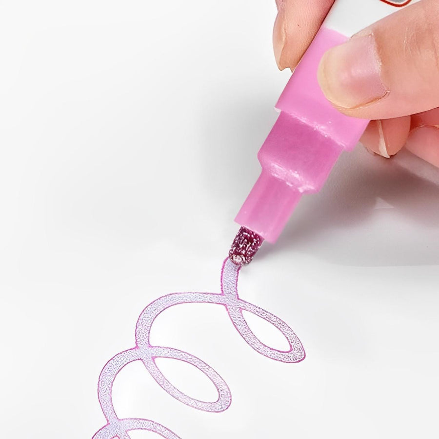 Outline Markers with Dual-Line Effect Set of 8 or 12 - view 3