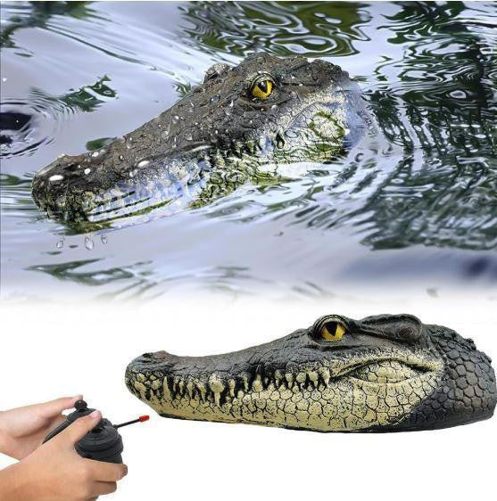 Remote Control Crocodile Head for Pool and Pond - view 2