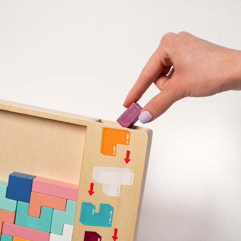 Montessori Drop & Stack Game