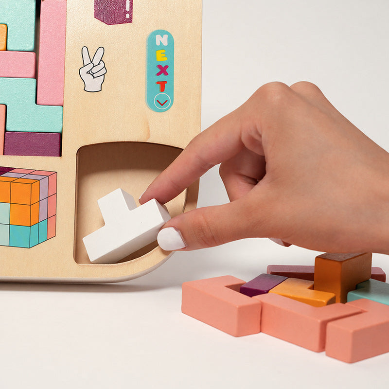 Montessori Drop & Stack Game