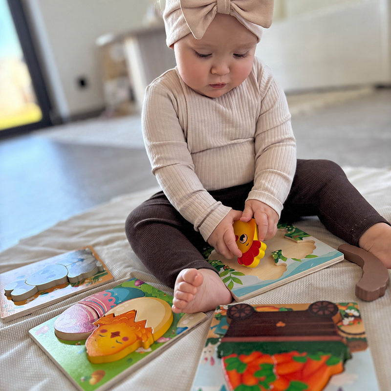 Montessori Easter Puzzles (4 Pack)