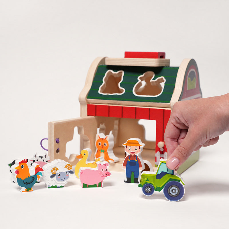 Montessori Wooden Farmhouse