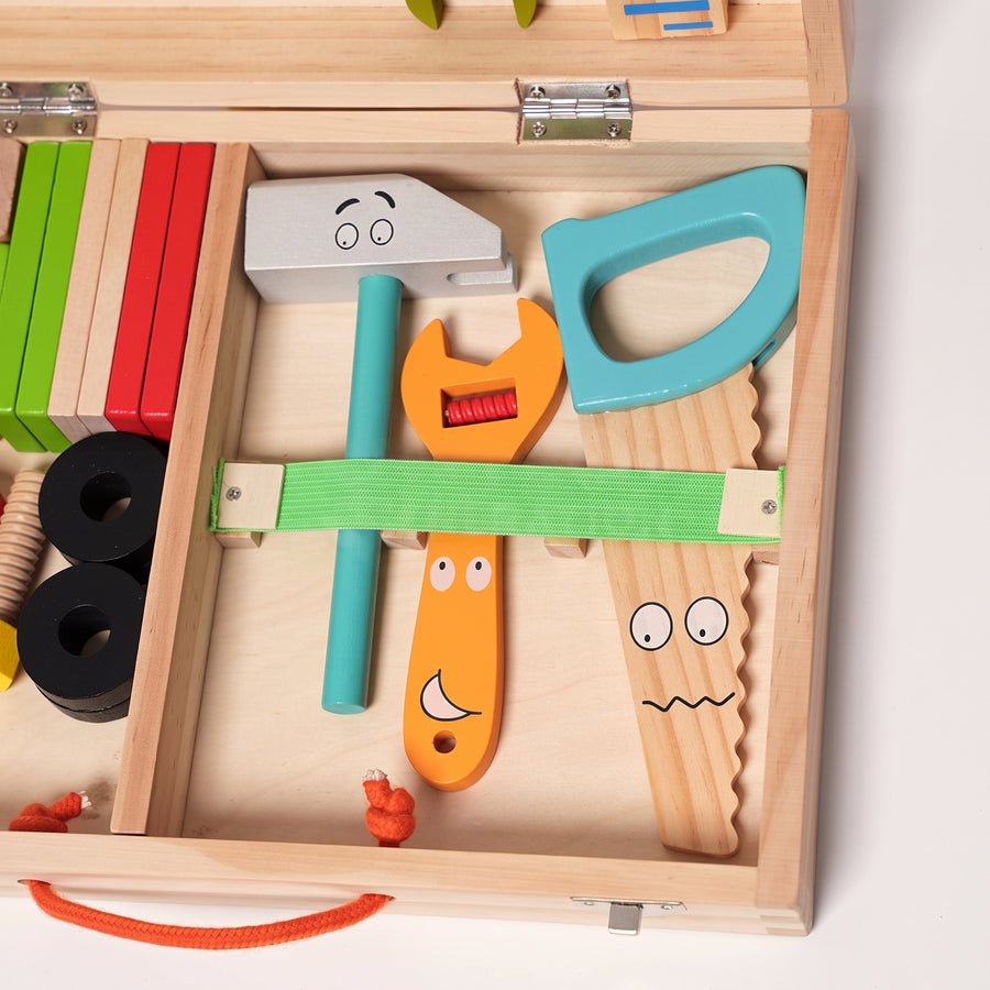 Montessori Wooden ToolBox