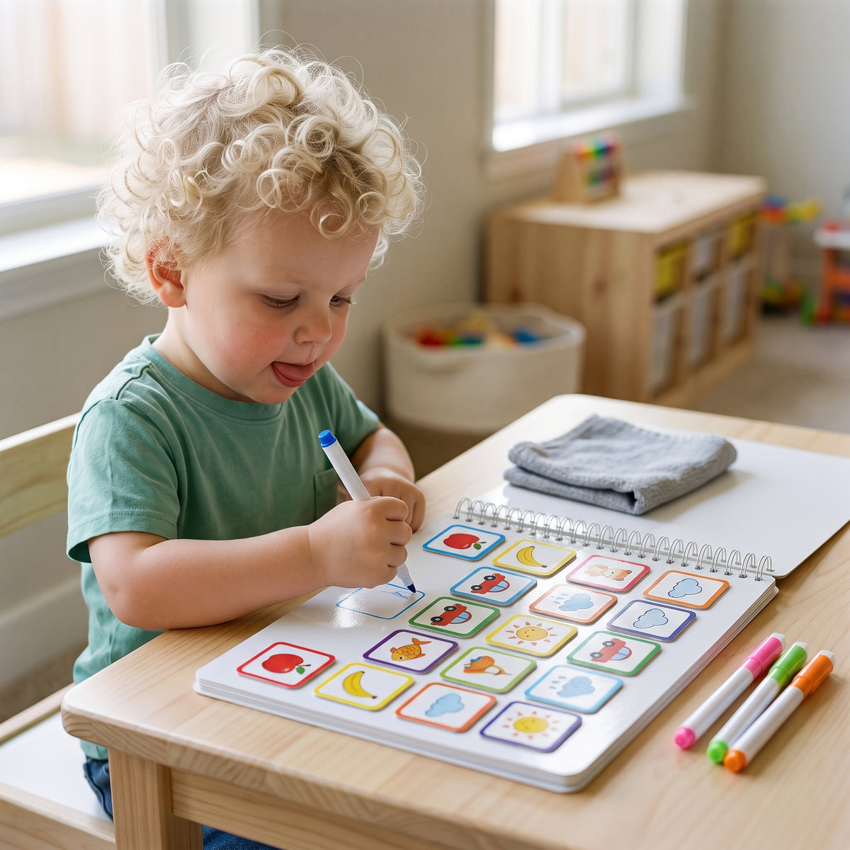 He Starts School Already Knowing