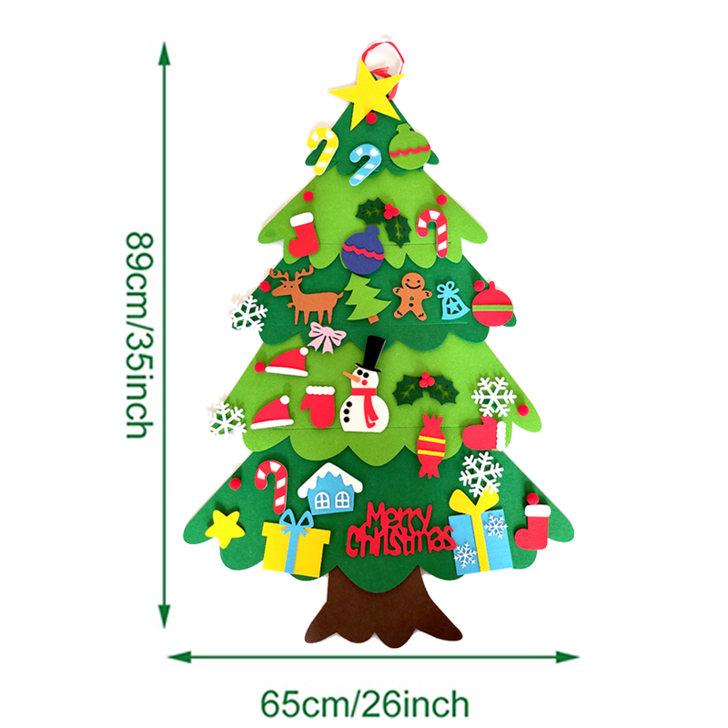 Montessori DIY Felt Christmas Tree