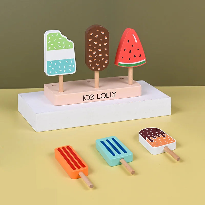 Wooden Montessori Ice Cream