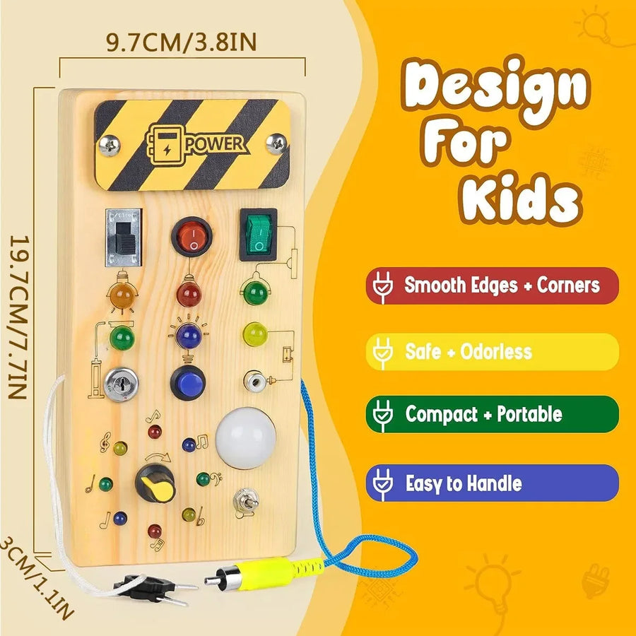 Montessori Switch Board Sensory Toy