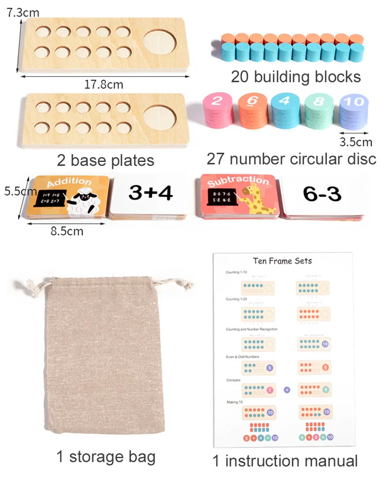 Montessori Math Learning Toy