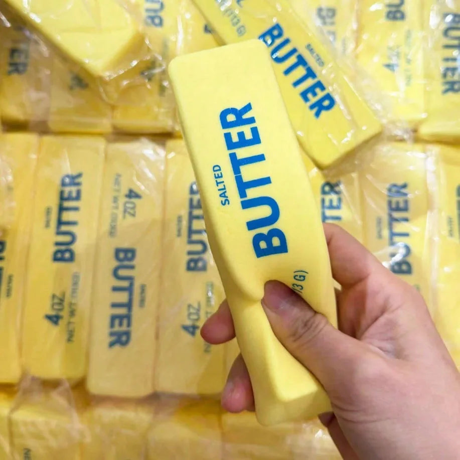 Salted butter stick squishy toy