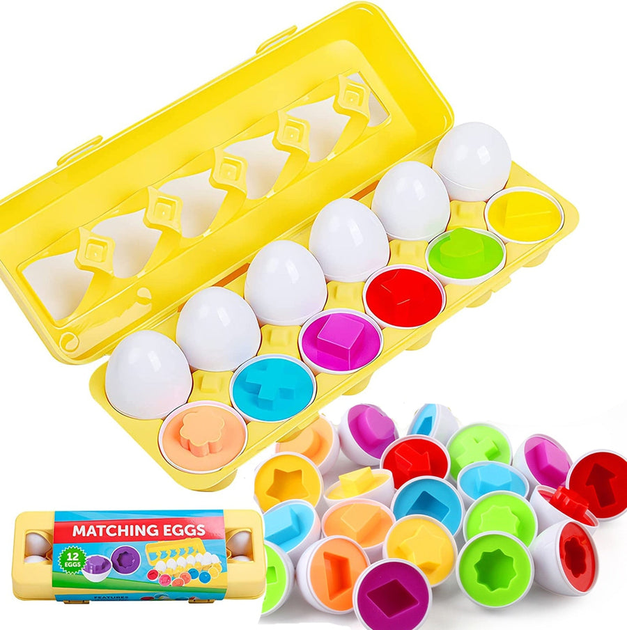 Montessori Geometric Eggs