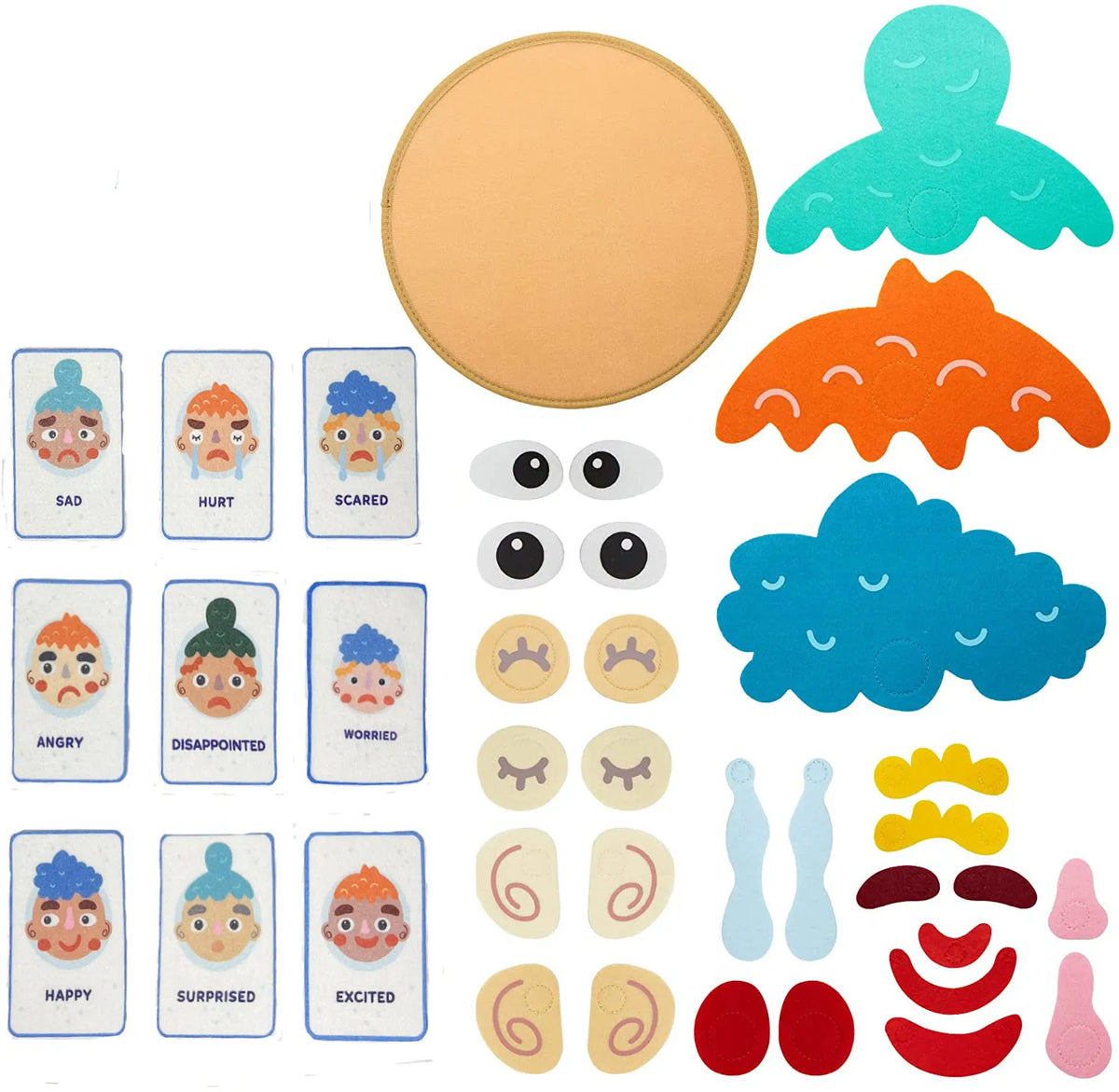 Montessori Facial Expression Game