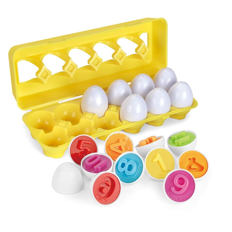 Montessori Geometric Eggs