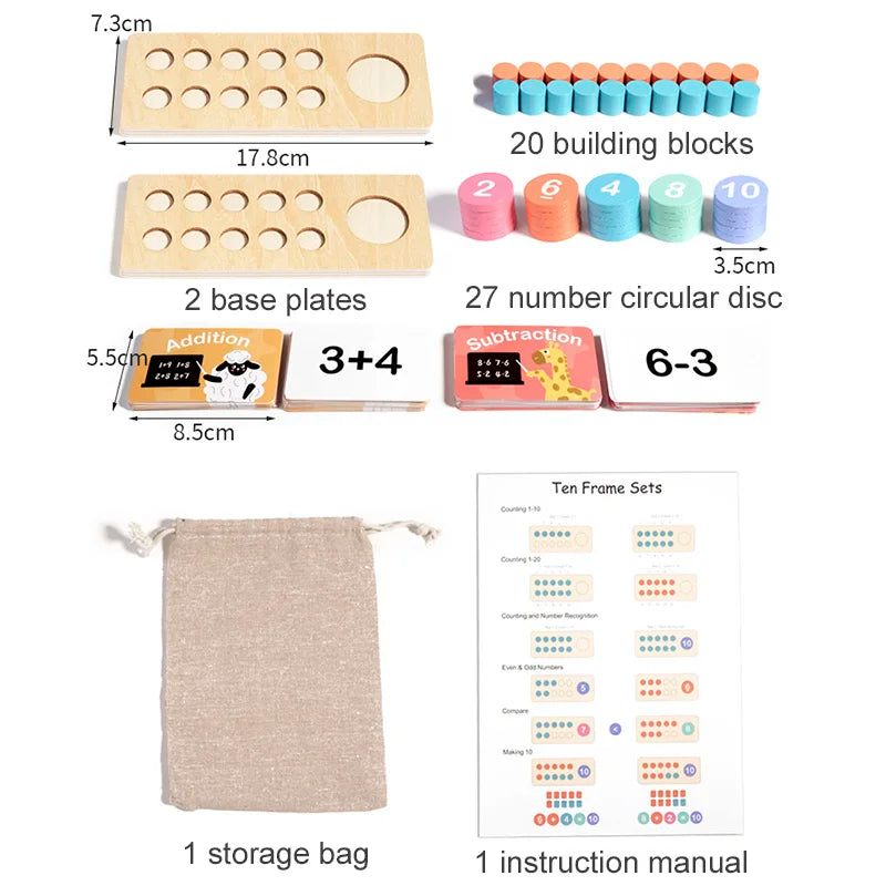 Montessori Math Learning Toy