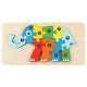 Montessori Wooden Puzzles (Pack of 4)