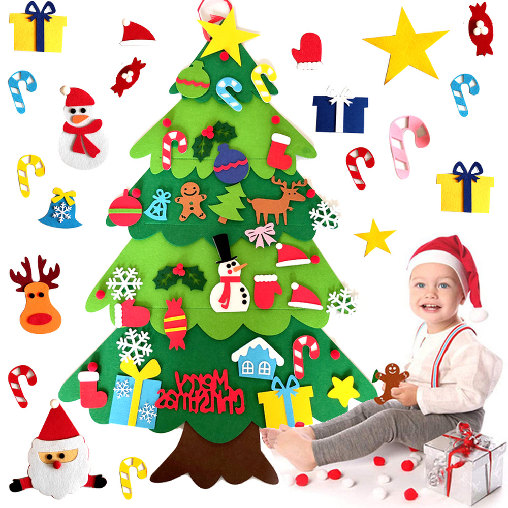 Montessori DIY Felt Christmas Tree