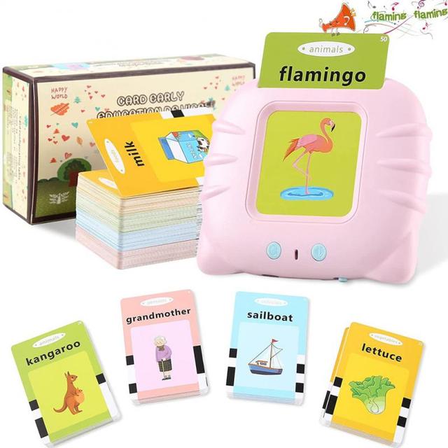 Montessori Word Learning Flash Cards Toy