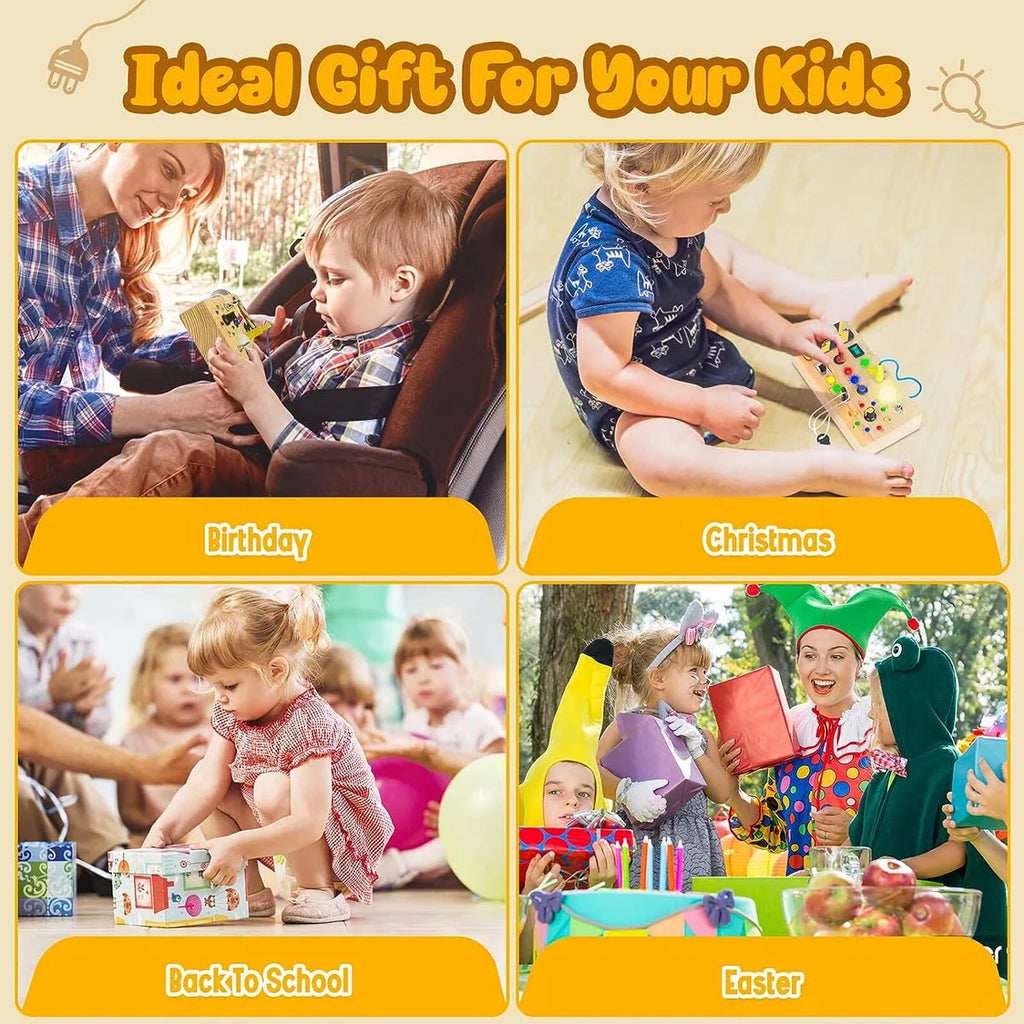 Montessori Switch Board Sensory Toy