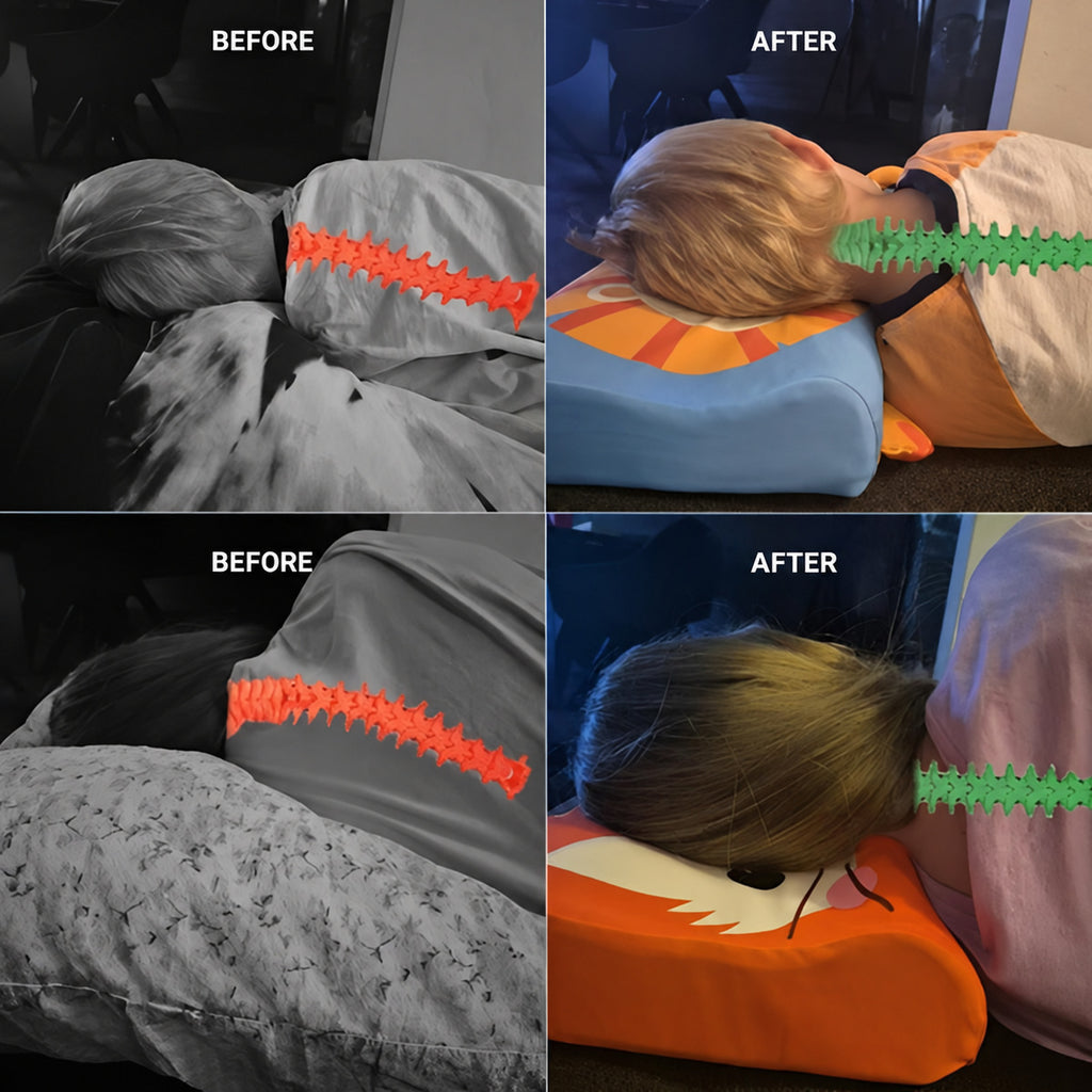 Animal Pillow for Kids with 3D Ears and Tail - view 6