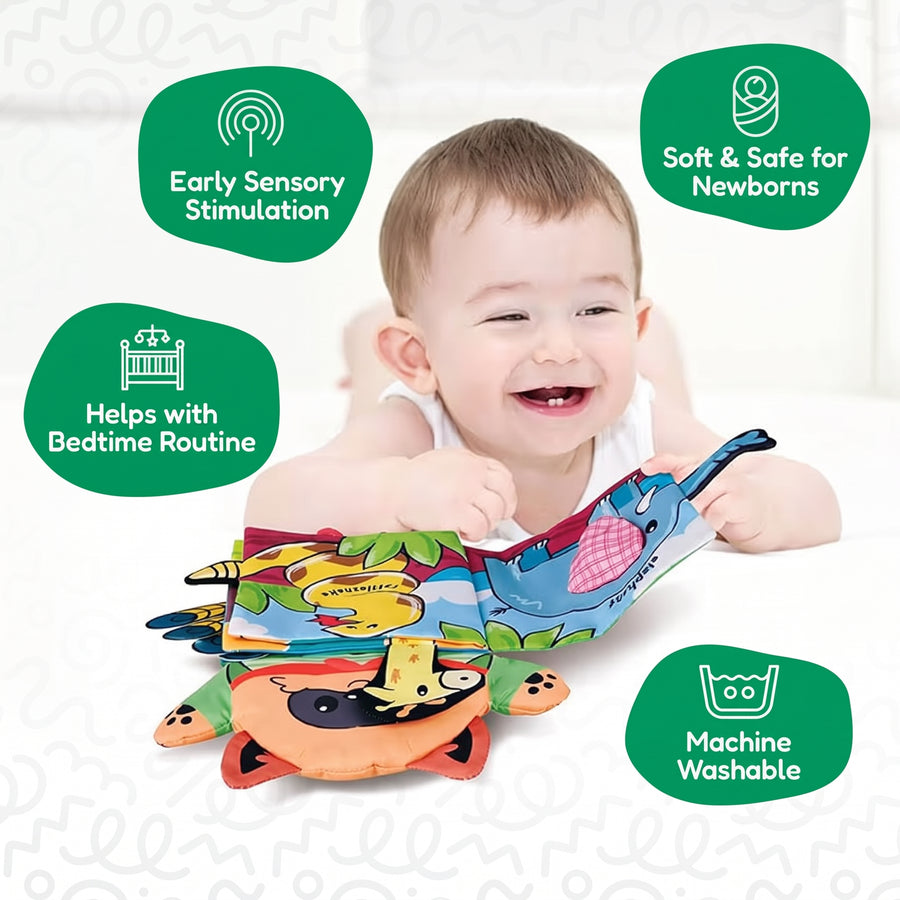 Montessori Baby Cloth Book