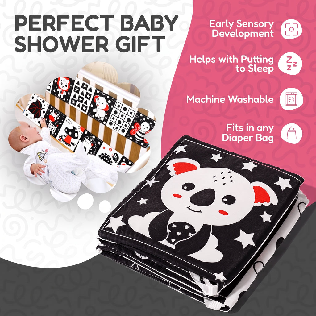 Montessori Newborn Contrast Book