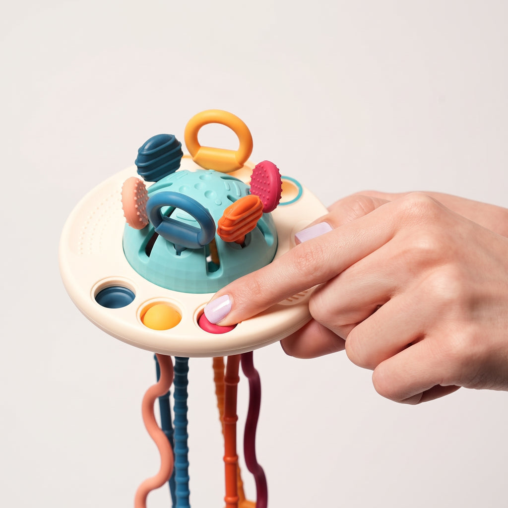 Montessori Silicone Pulling Toy