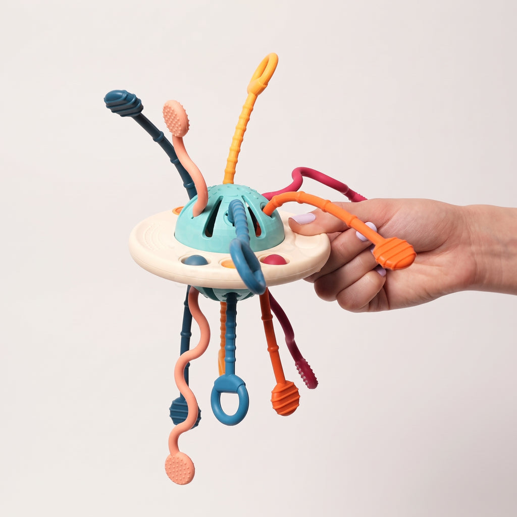 Montessori Silicone Pulling Toy