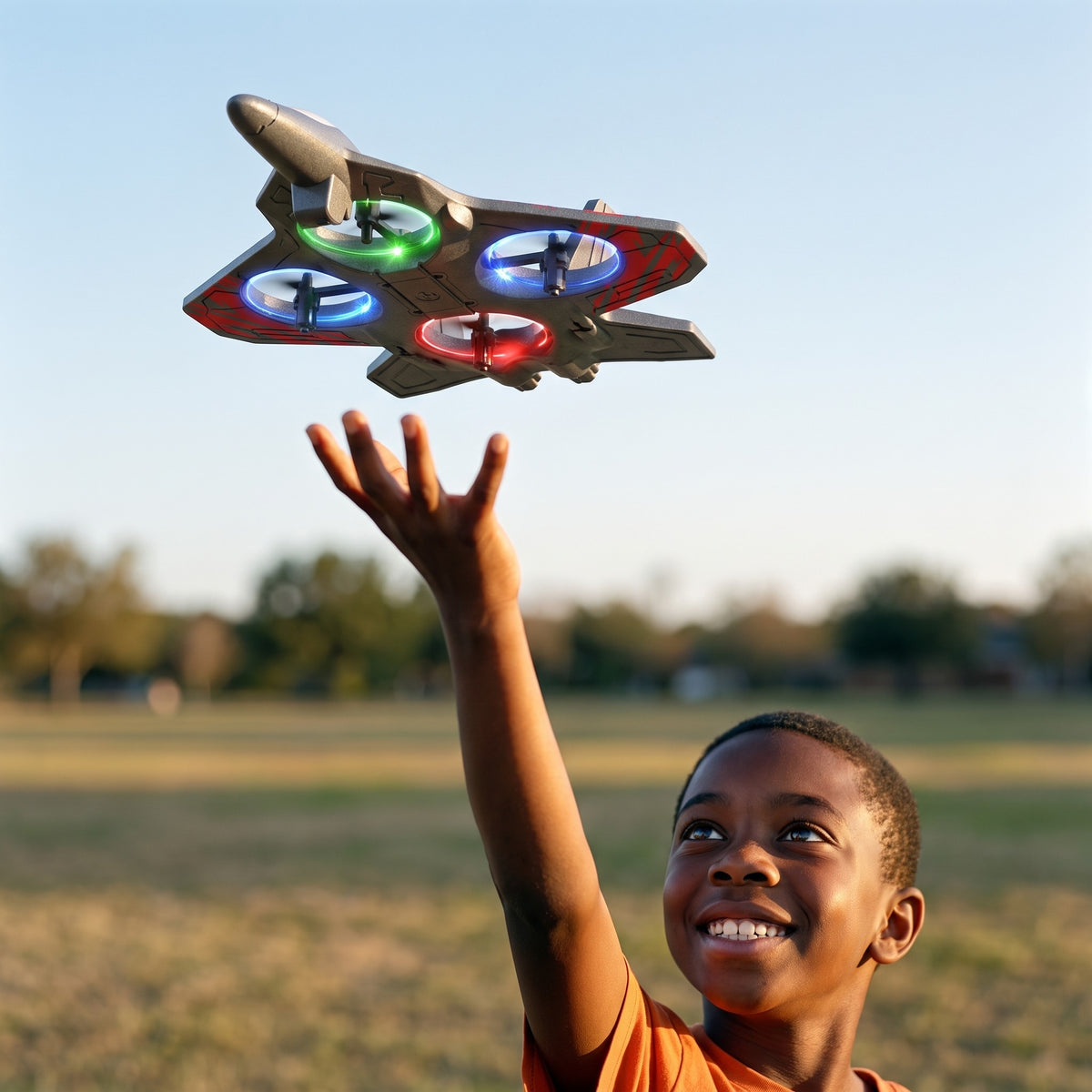 It Takes Off From a Flat Hand