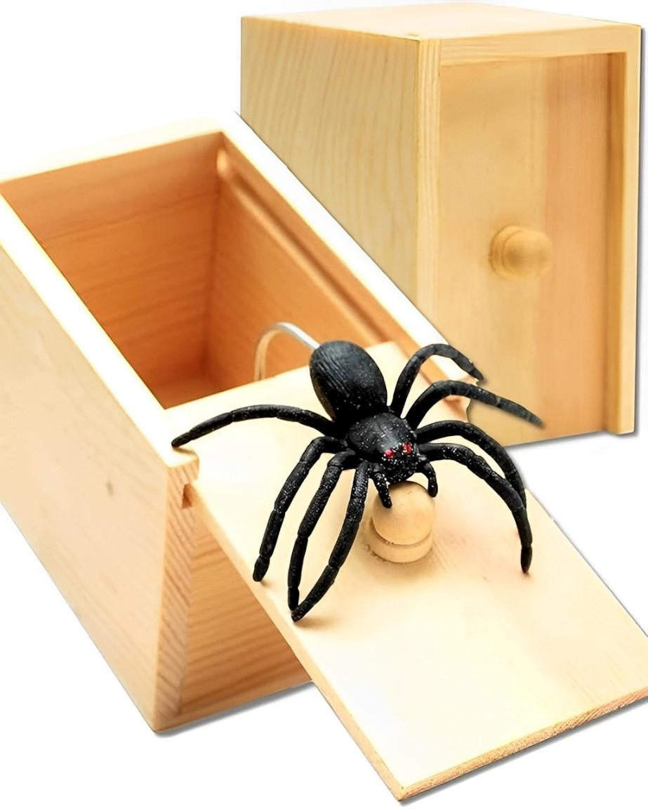 Spider Prank Box with Surprise Jump Scare