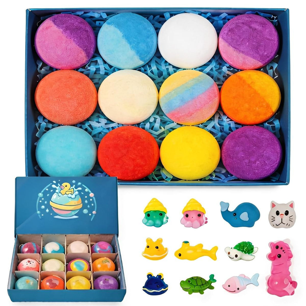 Bath Bombs for Kids with Ocean Toy Surprises (Set of 12) - view 5