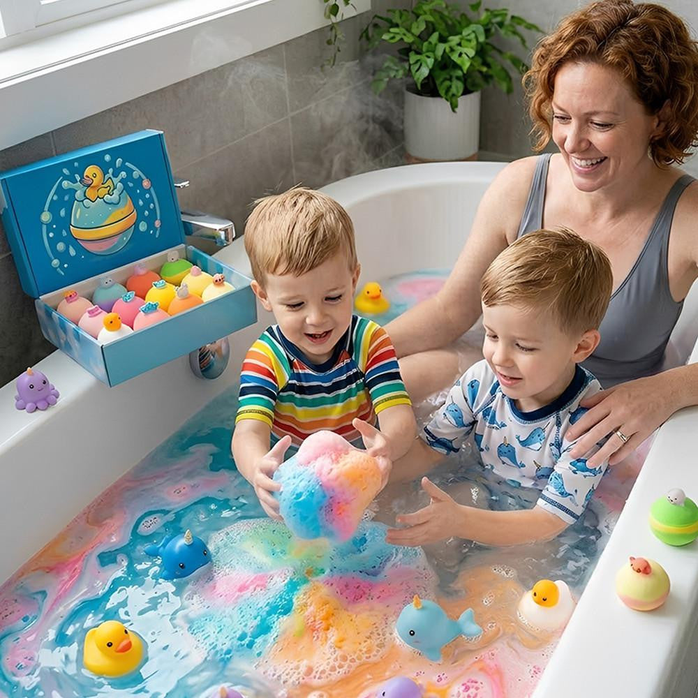 Bath Bombs for Kids with Ocean Toy Surprises (Set of 12) - view 8