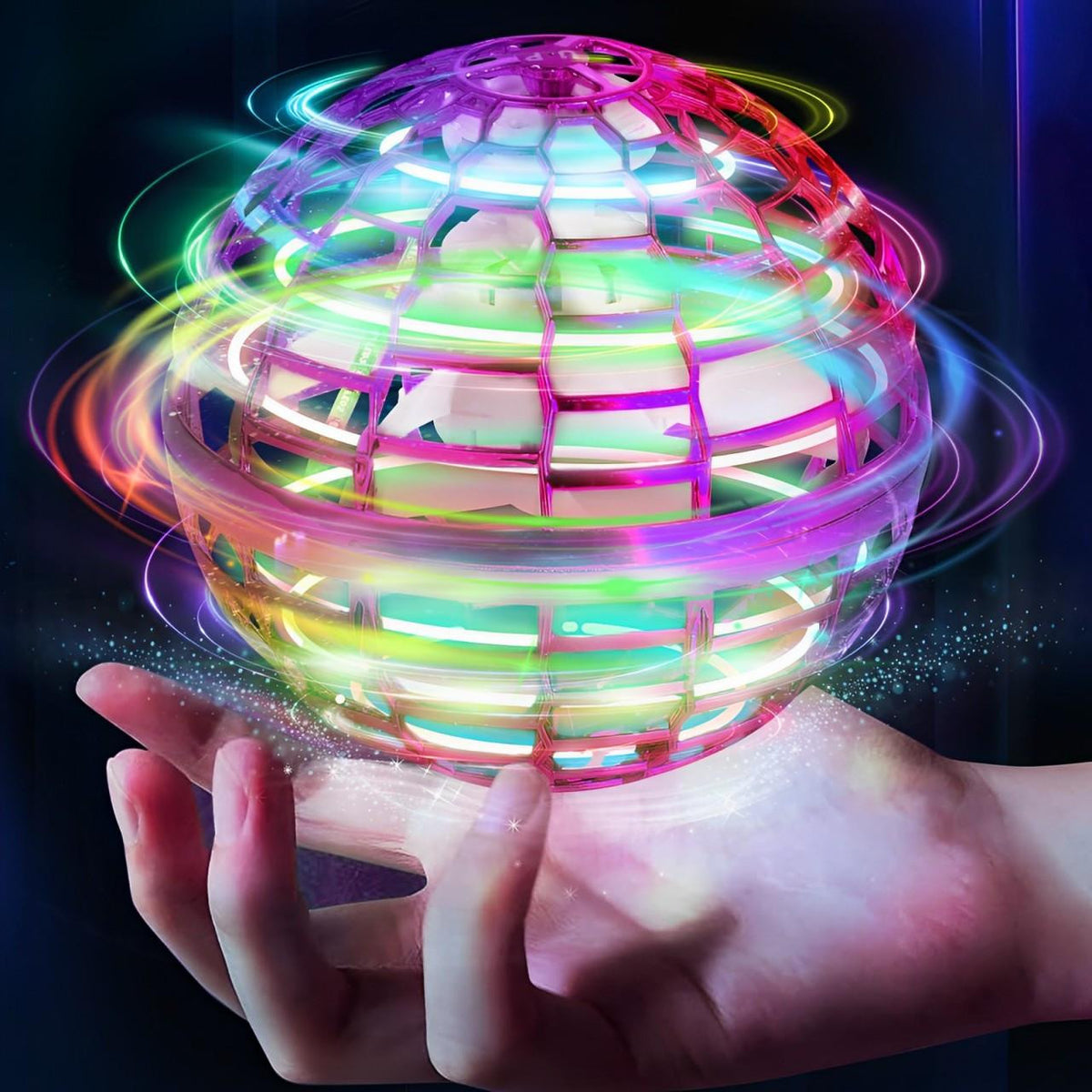 Flying Ball Toy with LED Lights and Hover Technology - view 4
