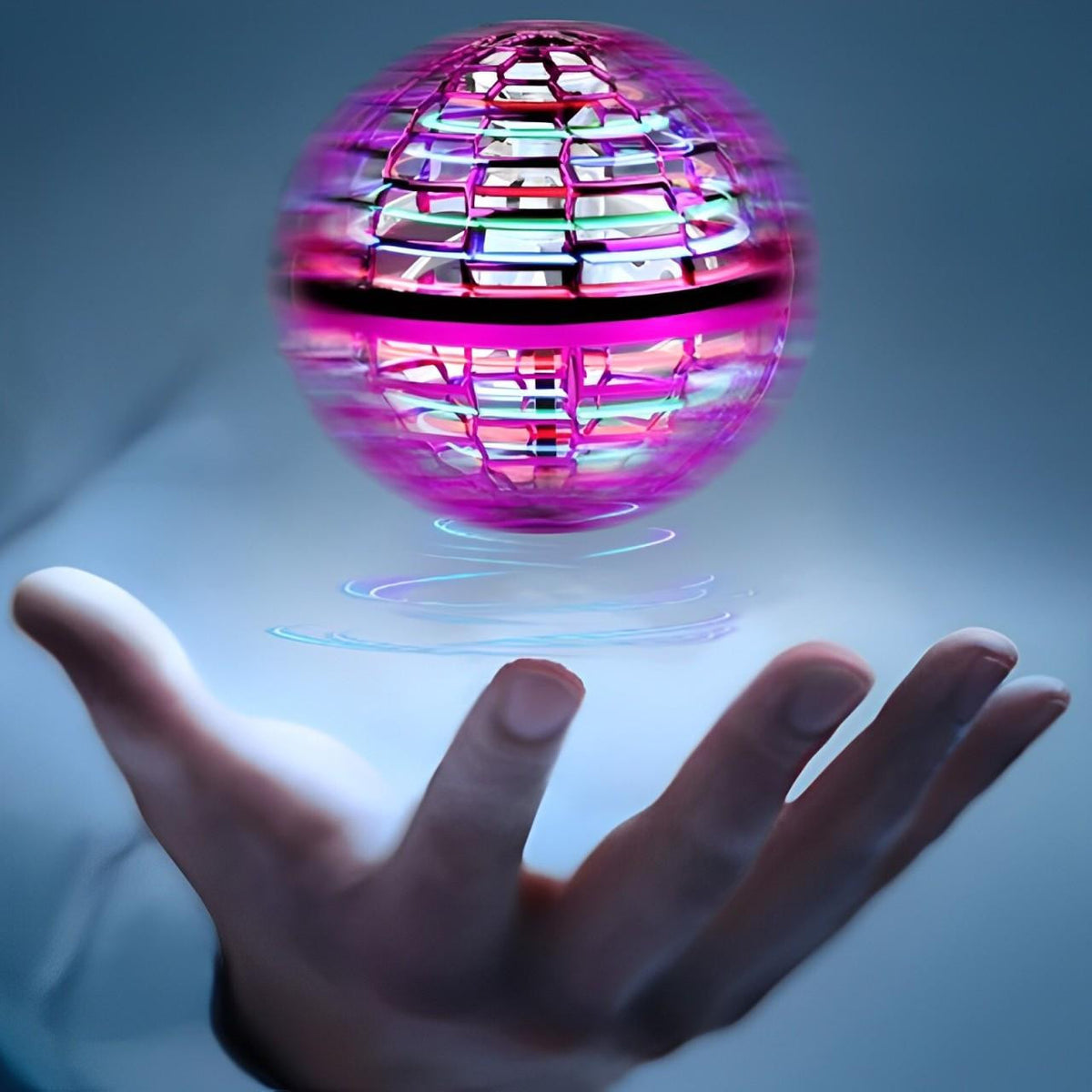 Flying Ball Toy with LED Lights and Hover Technology - view 2